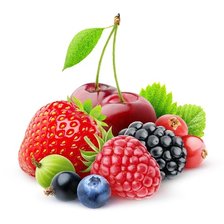 Схема вышивки «ягоды»