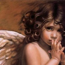 Схема вышивки «Девочка»