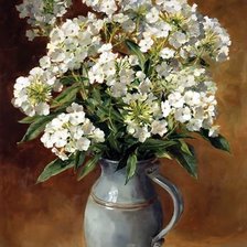 Схема вышивки «ФЛОКСЫ»