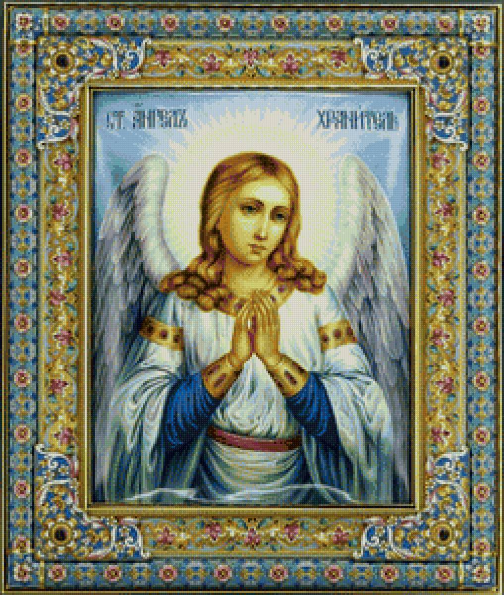 ангел-хранитель - религия, ангел, икона - предпросмотр