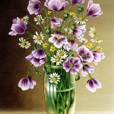 Схема вышивки «krásna kytica»