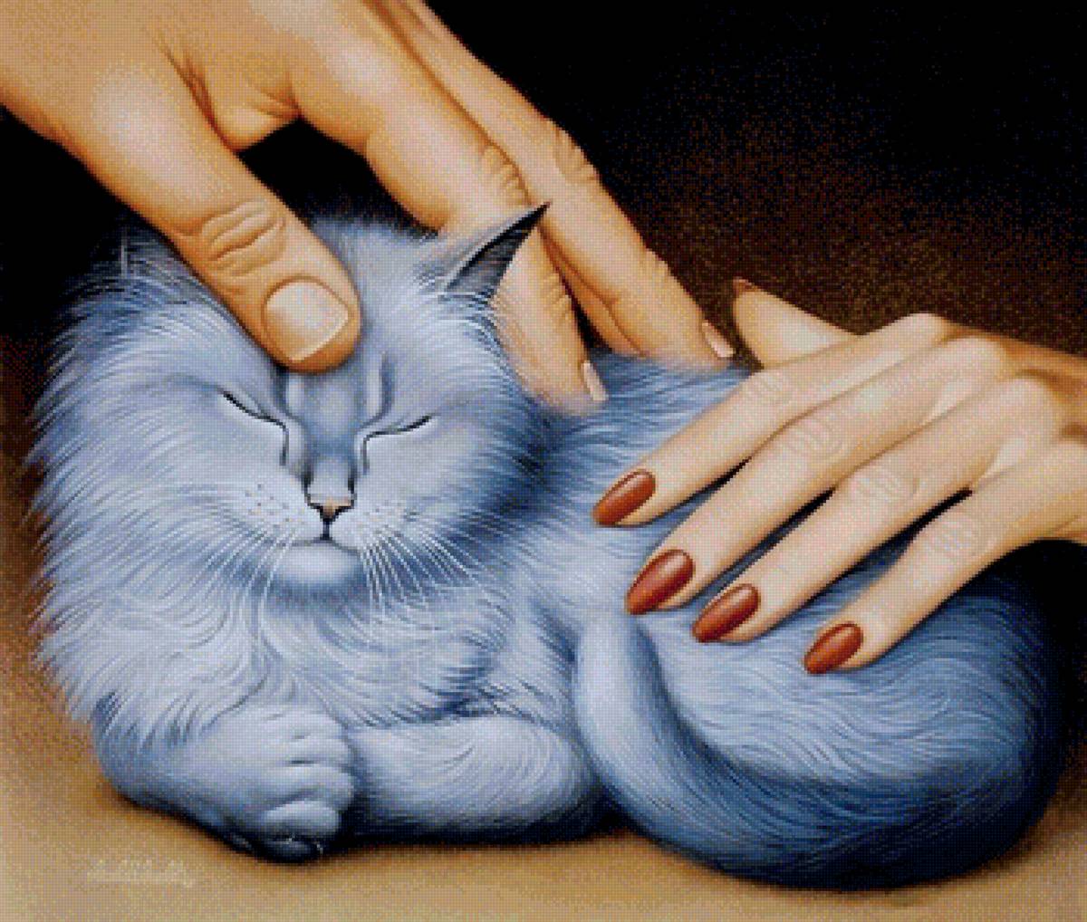 Кот - картина - предпросмотр