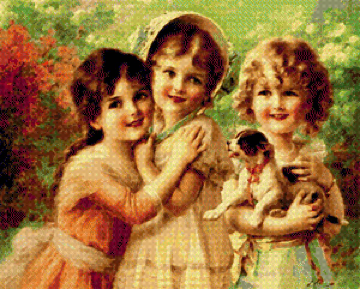 Девочки с собачкой вернон - девочки вернон - предпросмотр