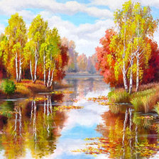 Схема вышивки «Природа»