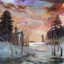 Схема вышивки «худ. А. Денисенко»