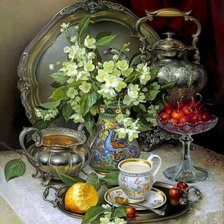 Схема вышивки «НАТЮРМОРТ ДЛЯ КУХНИ»