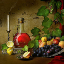 Схема вышивки «НАТЮРМОРТ ДЛЯ КУХНИ»