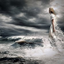 Схема вышивки «Vlny»