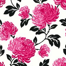 Схема вышивки «Подушечка пионы»