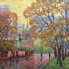 Схема вышивки «Москва»