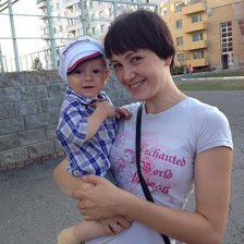 счастливая мама