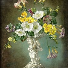 Схема вышивки «БУКЕТ ЦВЕТОВ»