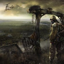 Схема вышивки «S.T.A.L.K.E.R. Дорога в Зону»