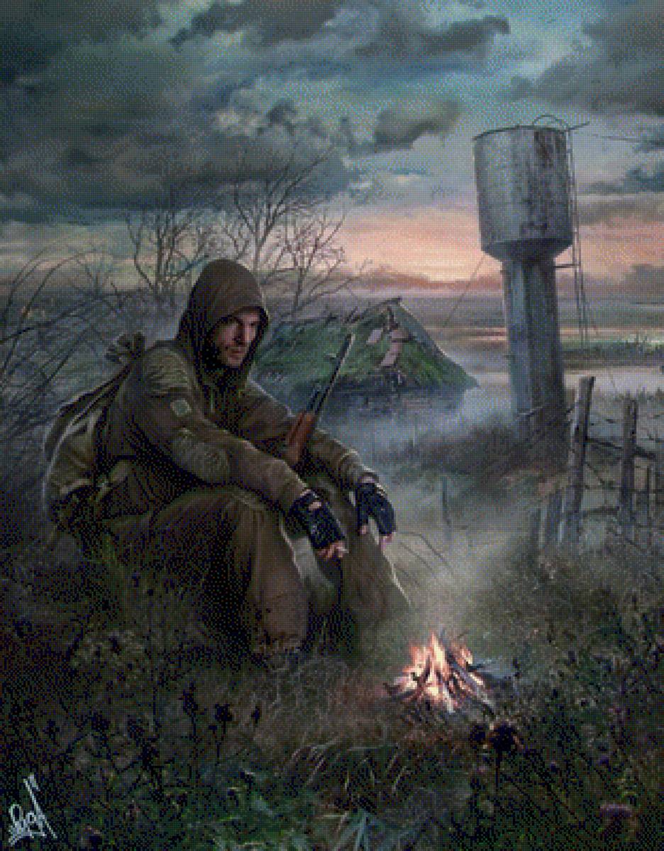 S.T.A.L.K.E.R. У костра - предпросмотр