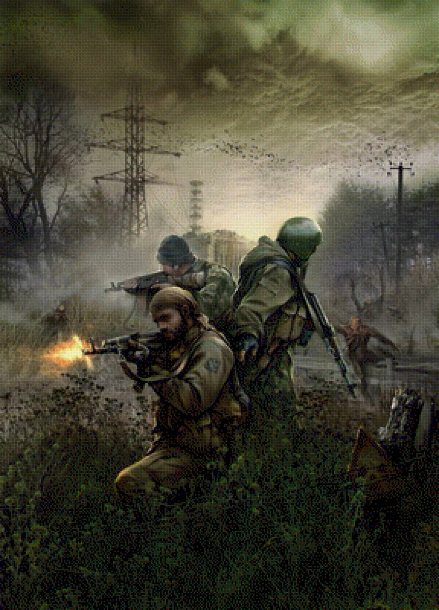 S.T.A.L.K.E.R. Чистое Небо - сталкер, обложка книги - предпросмотр