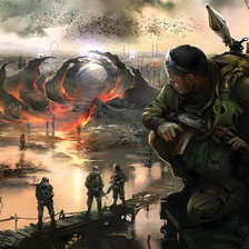 Схема вышивки «S.T.A.L.K.E.R. Аномалия»