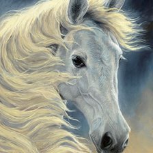 Схема вышивки «Конь»