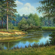 Схема вышивки «Природа»