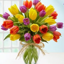 Схема вышивки «ТЮЛЬПАНЫ»