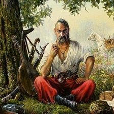 Схема вышивки «козак»