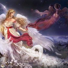 Схема вышивки «день ,ночь.»