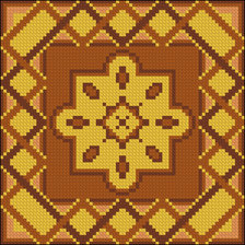 Схема вышивки «подушка»