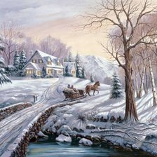 Схема вышивки «Картина»