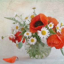 Схема вышивки «ЛЕТНИЙ  БУКЕТ»