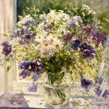 Схема вышивки «ЛЕТНИЙ  БУКЕТ»