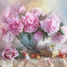 ПИОНЫ В ВАЗЕ