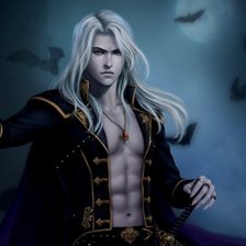 Схема вышивки «фентези парень»