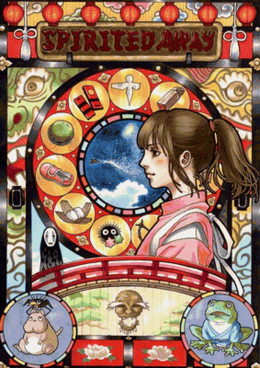 тихиро - хаяо миядзаки, миядзаки, гилби, унесенное призраками, аниме - предпросмотр