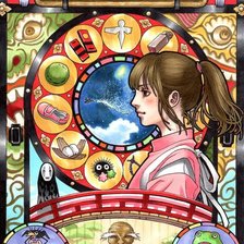 Схема вышивки «тихиро»