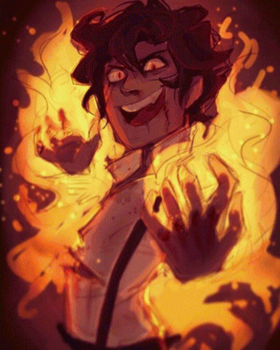 Лео Вальдес - перси джексон, лео вальдес, фентези, полубог, греческие боги, огонь - предпросмотр