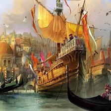 Схема вышивки «Картина»