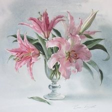 Схема вышивки «ЛИЛИИ»