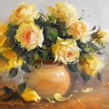 Схема вышивки «БУКЕТ РОЗ»