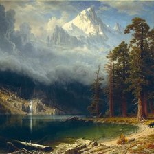 Схема вышивки «Альберт Бирштадт»