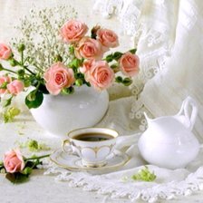 Схема вышивки «Розы»