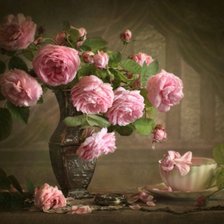 Схема вышивки «Розы»