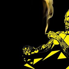 Схема вышивки «Deus ex»