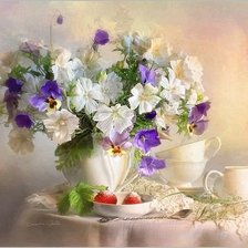 Схема вышивки «ЛЕТНИЙ  БУКЕТ»