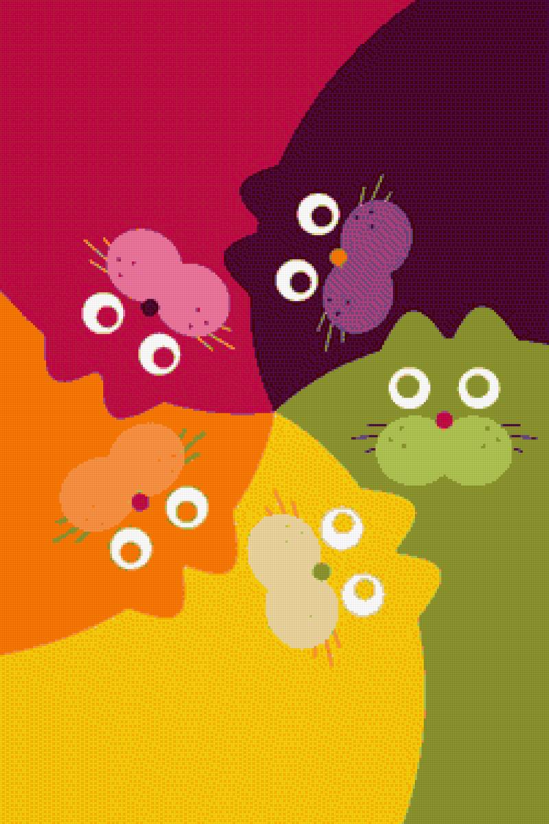 ковер из котов2 - предпросмотр