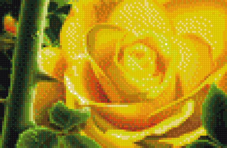 Желтая роза - роза, желтый - предпросмотр