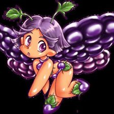 Схема вышивки «Фея-виноградинка»