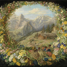 Схема вышивки «Природа»