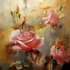 Схема вышивки «róże»