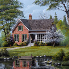 Схема вышивки «Картина»