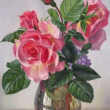 Схема вышивки «розы»