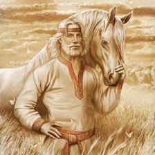 Схема вышивки «Триптих. Русь. Часть 1»